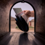 Mailman Delivering Mail