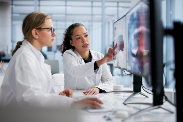 Innovative Female Dentists Utilizing 3D Computer Technology